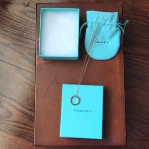 Tiffany & Co. Circle Pendant Necklace